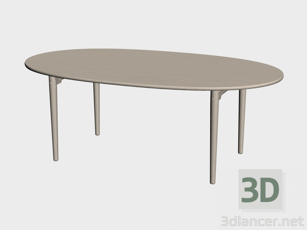 3d model Dining table (ch338) - preview
