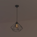 Loft-Lampe 3D-Modell kaufen - Rendern