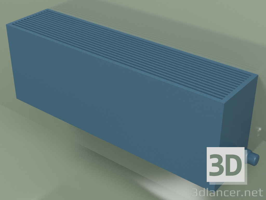 3D Modell Konvektor - Aura Slim Basic (350 x 1000 x 230, RAL 5001) - Vorschau