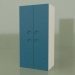 3d модель Шкаф двустворчатый (Turquoise) – превью