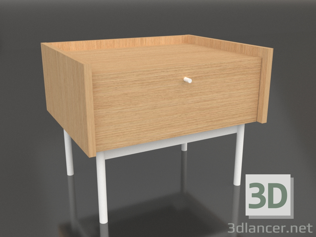 modèle 3D Table de chevet 500x400x400 - preview