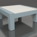 modèle 3D Table d'appoint (Bleu gris, DEKTON Sirocco) - preview