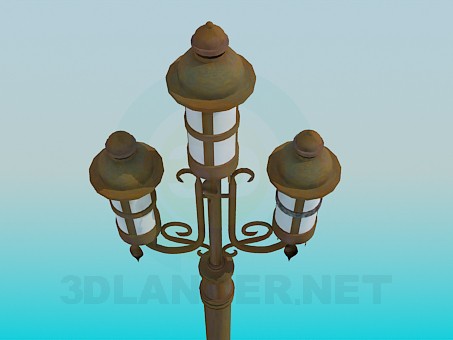 modèle 3D Lampadaires - preview