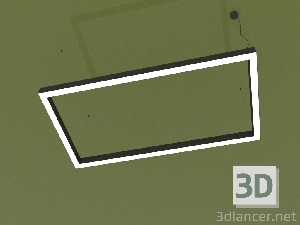 3D modeli Aydınlatma armatürü RETTANGOLO L (1550 mm) - önizleme