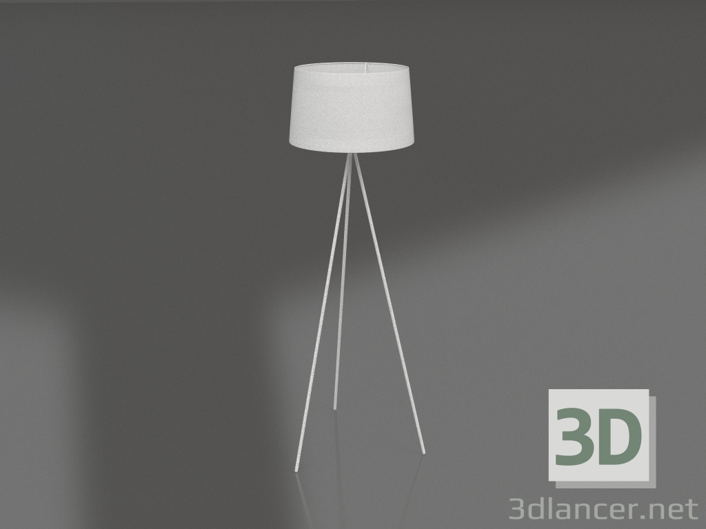 modello 3D Lampada da terra (lampada da terra) Bonita (FR5152-FL-01-W) - anteprima
