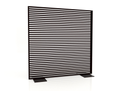 Aluminum partition 150x150 (Black)