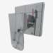 3d model Concealed shower mixer Azalia (BDA 044P) - preview