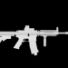 3d Модель штурмовой винтовки М4А1 модель купить - ракурс