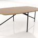 3 डी मॉडल लकड़ी के टेबल टॉप के साथ नीची टेबल 90x60 - पूर्वावलोकन