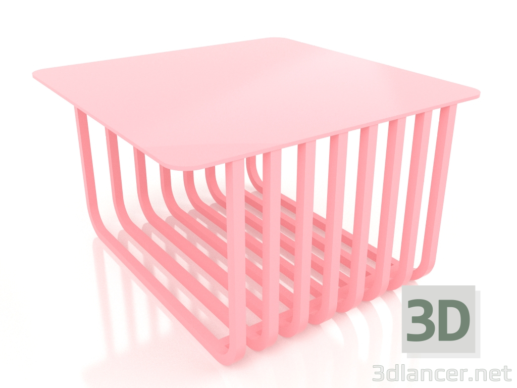 3D Modell Couchtisch (Rosa) - Vorschau