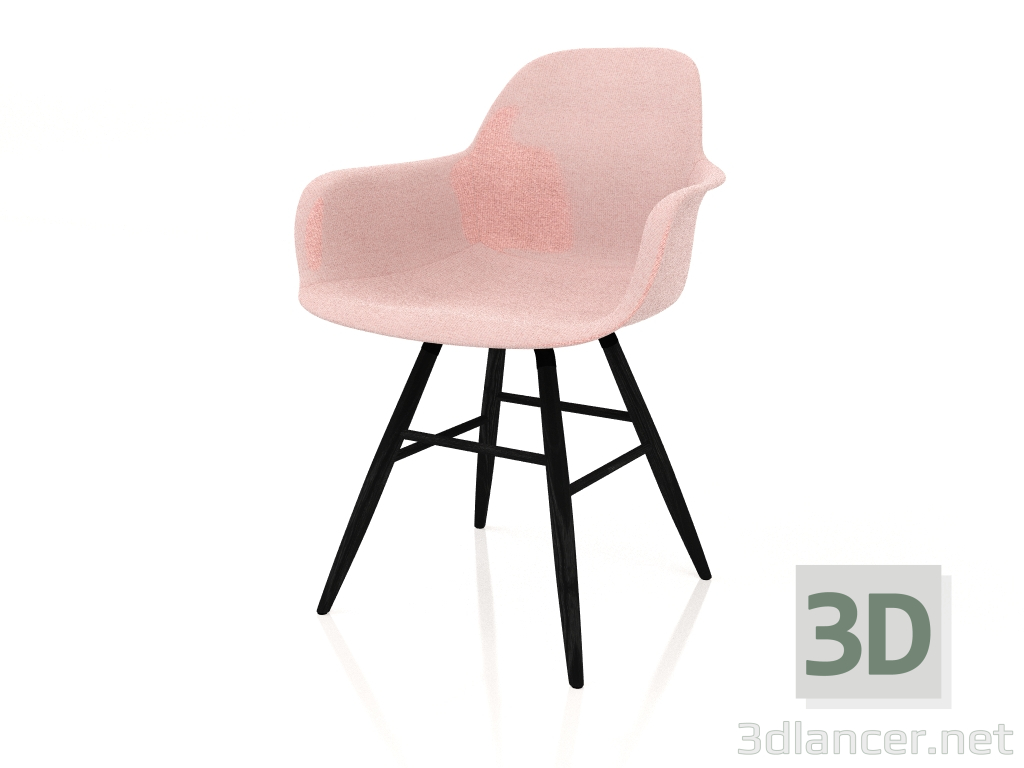 Modelo 3d Poltrona Albert Kuip Soft (Rosa) - preview