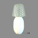 modello 3D Lampada da tavolino Candy Light bianca - anteprima
