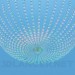 modello 3D Lampadario fatto di sfere di cristallo - anteprima