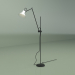 modello 3D Lampada da terra Bernard-Albin Gras Style (bianco) - anteprima