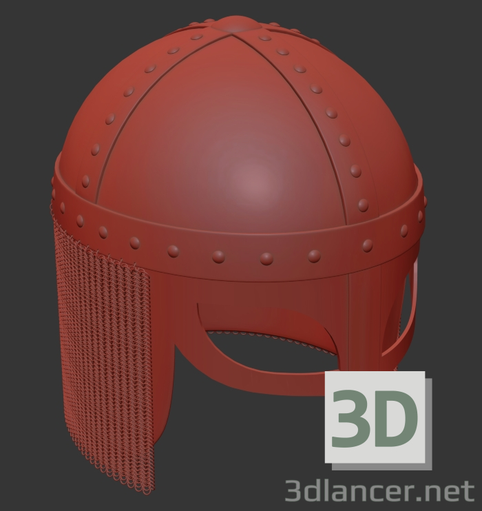 modello 3D di Elmo vichingo comprare - rendering