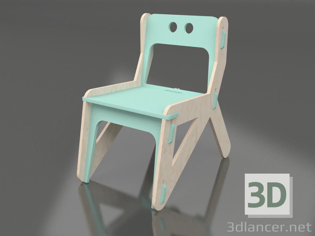 modèle 3D Chaise CLIC C (CTCCA2) - preview