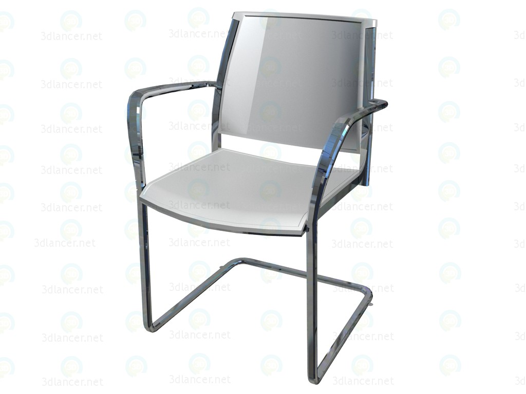 modèle 3D Chaise polipro - preview