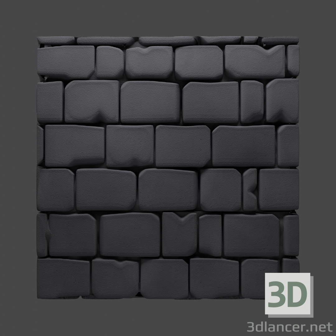 Stone wall buy texture for 3d max