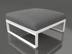 Modular sofa, pouf (White)