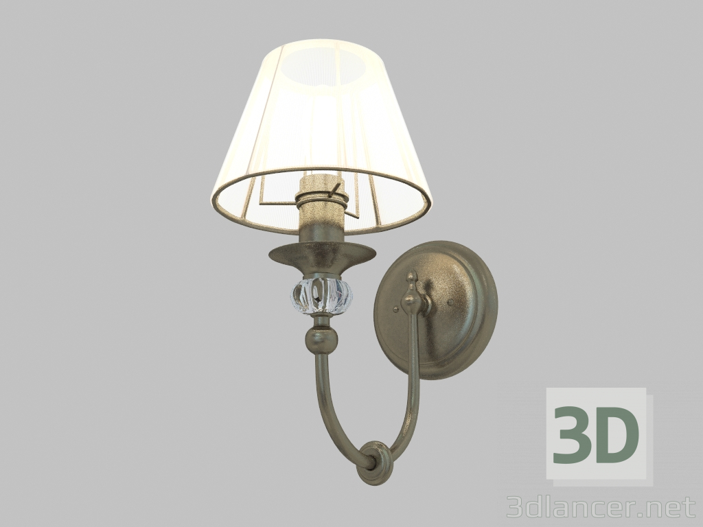 3D Modell Wandlampe (2201A) - Vorschau