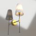 modello 3D Lampada da parete (applique) Tida (FR5196WL-01BBS) - anteprima