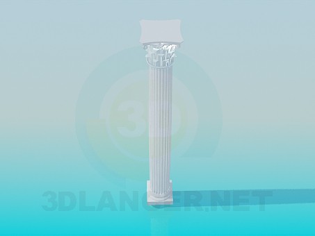 modèle 3D Colonna - preview
