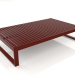 3 डी मॉडल कॉफ़ी टेबल 151 (वाइन रेड) - पूर्वावलोकन