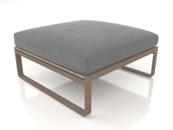Modular sofa, pouf (Bronze)
