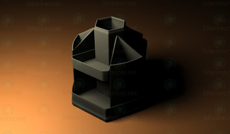 modèle 3D Stand pour fournitures de bureau - preview