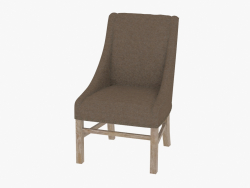 Una silla de comedor con apoyabrazos nueva silla CABALLETE (8826.0002.A008)