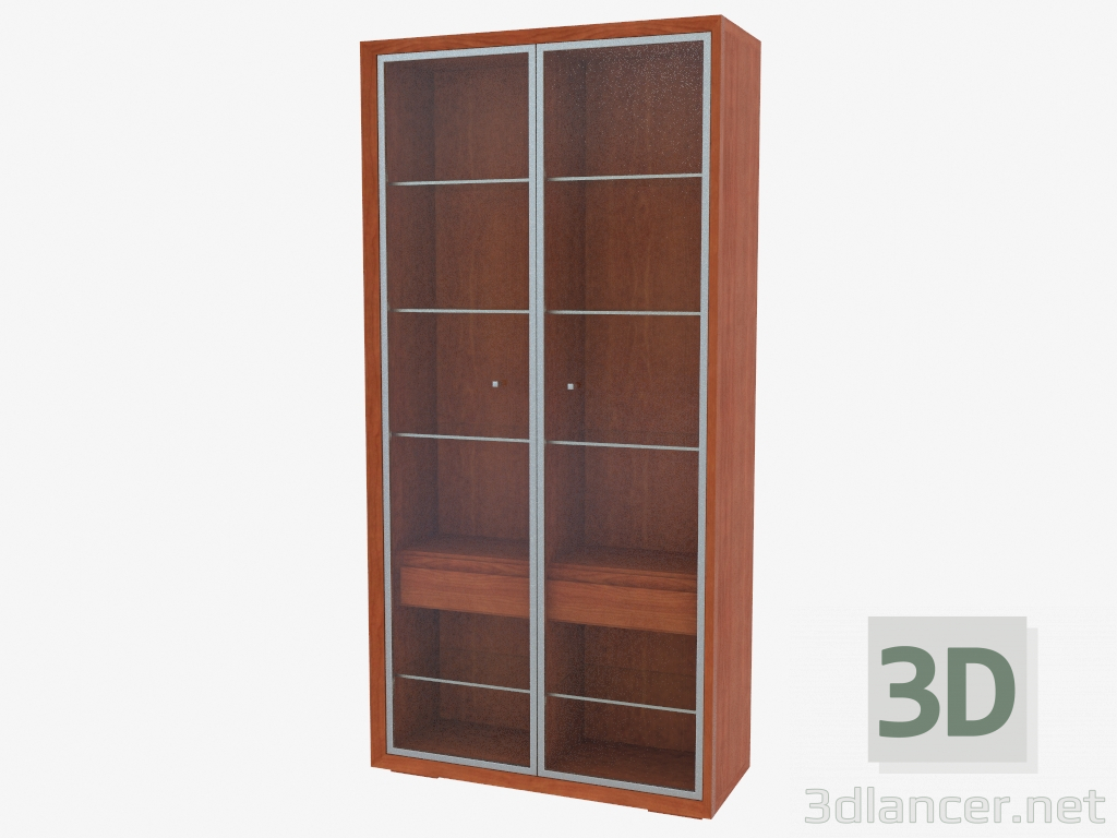 3d модель Элемент мебельной стенки (3035-45) – превью