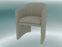 Chaise de salle à manger, mocassins de bureau (SC24, H 79 cm, 57x59 cm, Velours 14 perles)