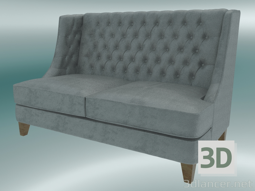 3D modeli Sofa Fortune (Gri) - önizleme