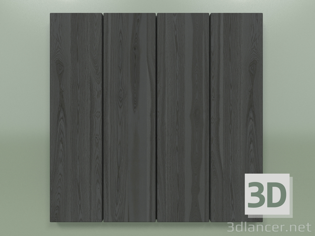 3d model Panel with a strip 100X20 mm (dark) - preview