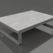 modello 3D Tavolino 120 (DEKTON Kreta, Antracite) - anteprima