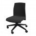 3d model Office chair with low fixed backrest without armrests - preview