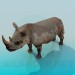 3D Modell Rhino - Vorschau