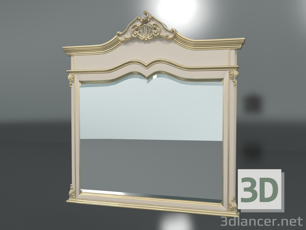 3D Modell Spiegel (Art. 12642) - Vorschau