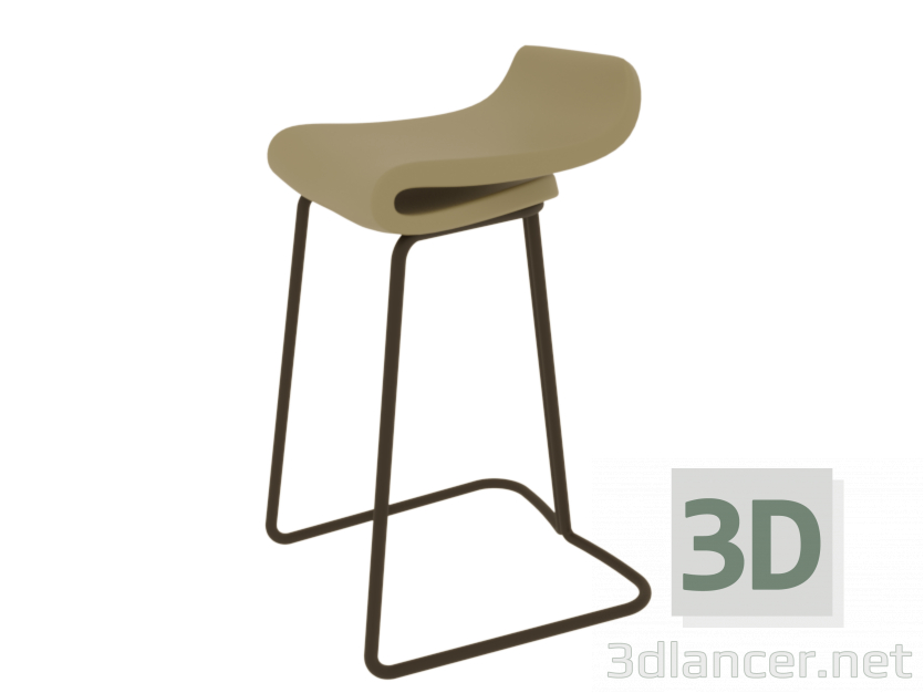 3d Барний стілець модель купити - зображення