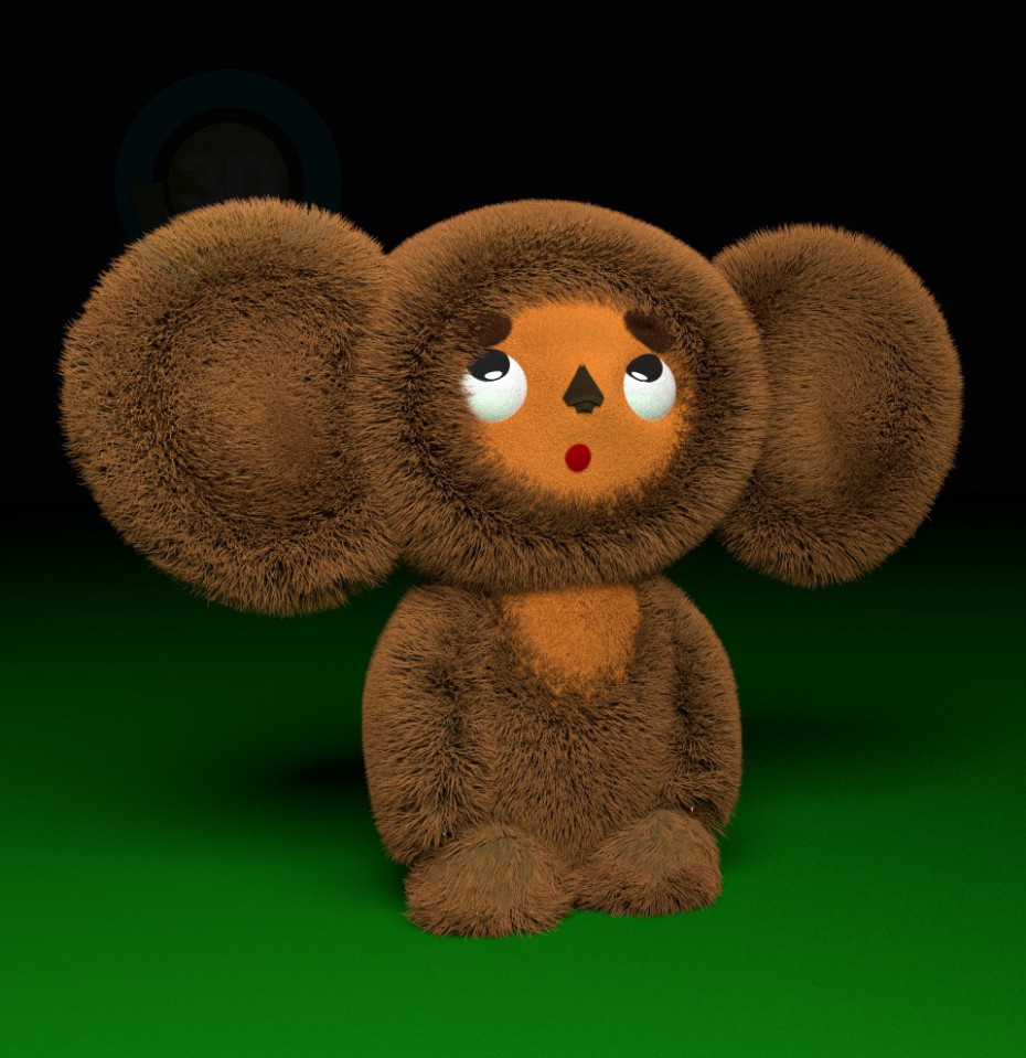 3d model Soft toy - preview