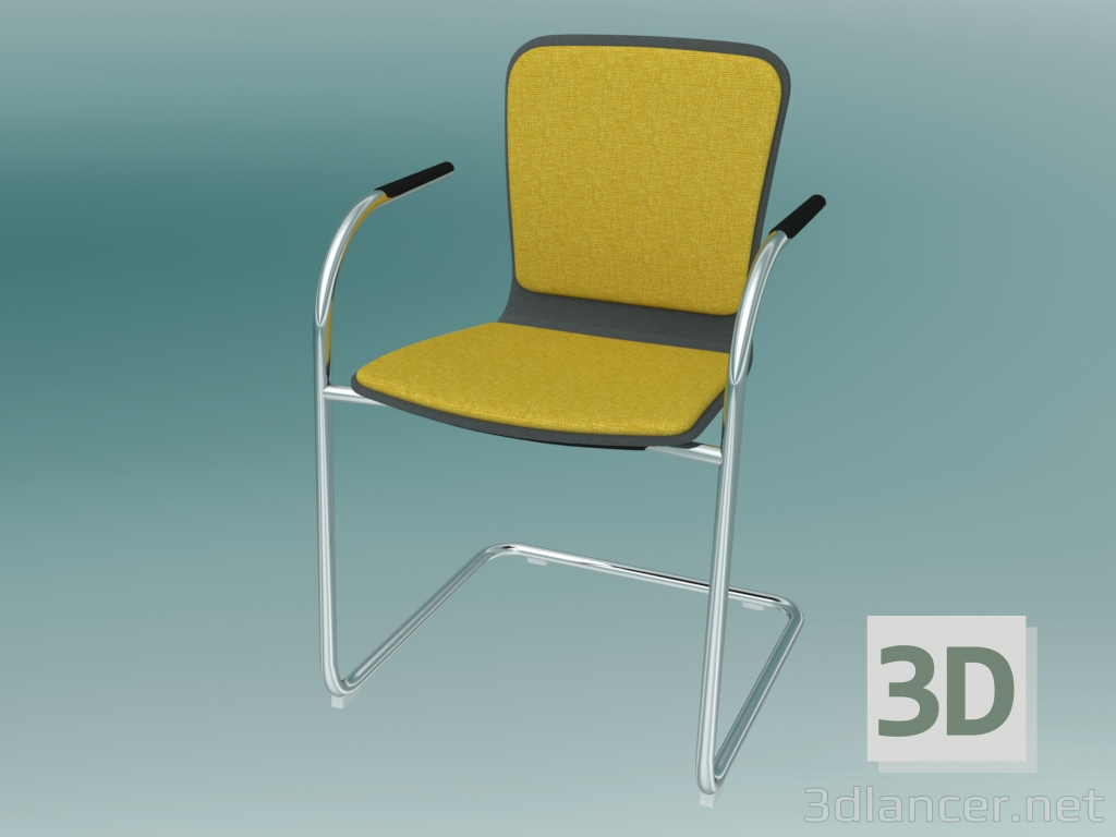 modèle 3D Chaise visiteur (K33VN1 2P) - preview