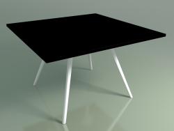 Table carrée 5413 (H 74 - 119x119 cm, stratifié Fenix F02, V12)