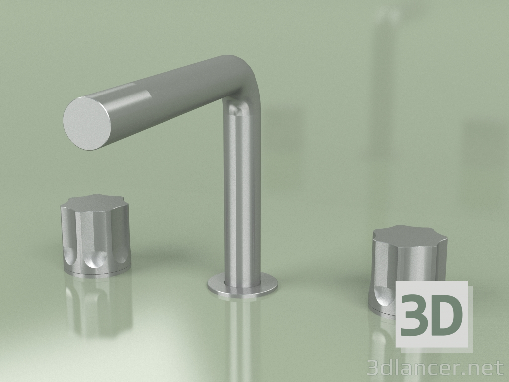 3D modeli Döner ağızlı üç delikli karıştırıcı (17 07 V, AS) - önizleme