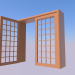 3d модель Вхідні двері – превью