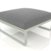 3d model Modular sofa, pouf (Cement gray) - preview