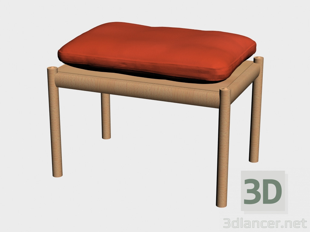 3D Modell Stuhl (OW149F) - Vorschau
