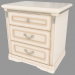 3d model Bedside table (628x640x445) - preview
