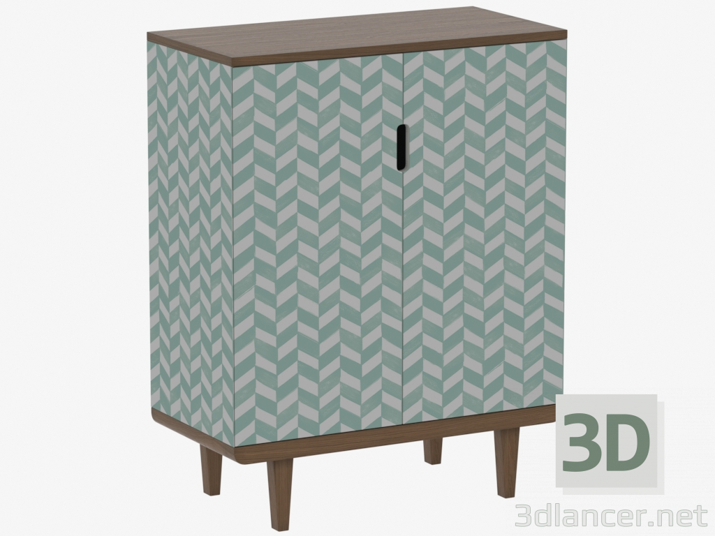 3d model Chest of drawers TRIPTIKH (IDC012002001) - preview