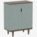 3d model Chest of drawers TRIPTIKH (IDC012002001) - preview