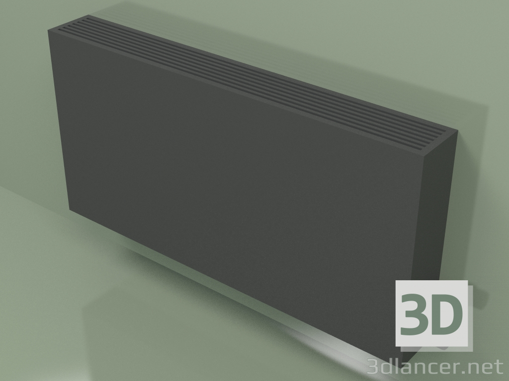modello 3D Convettore - Aura Slim Basic (500x1000x130, RAL 9005) - anteprima
